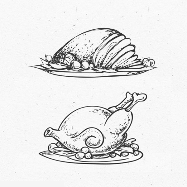 Lamb and Chicken Meal Feast Box